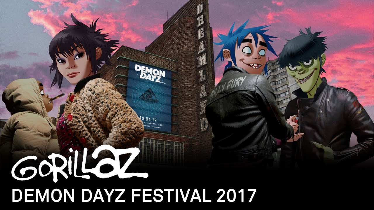 Gorillaz - Demon Dayz 2017 Full Show UK 🎶