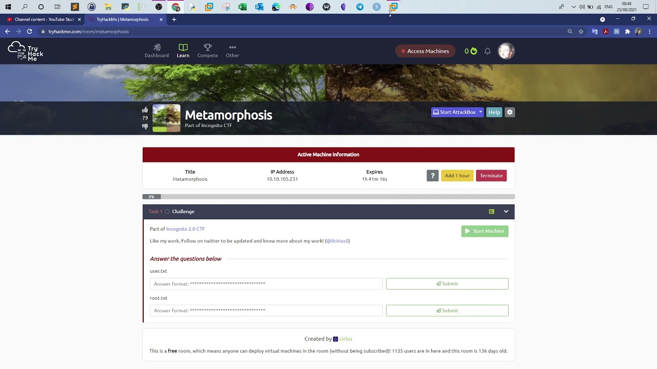 Packet Sniffing with Tcpdump and Rsync Enumeration | Metamorphosis TryHackMe