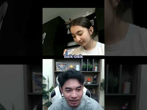 Ome TV Prank Bahasa Lucu Cewek Romania Bisa Bahasa Indonesia #shorts #ometv #fikinaki