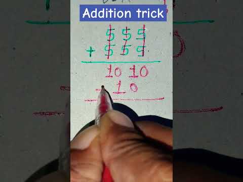 Quick addition tips🤩💥💯#maths #mathstricks #addition #subtraction #education #multiplication #foryou