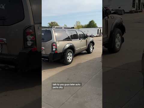 We got the highest mileage Nissan Pathfinder in existence (and a custom gooey one too)