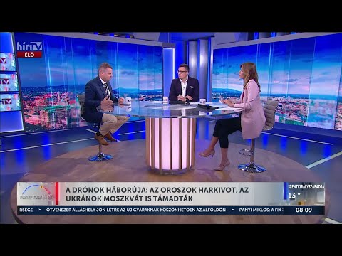 Háború Ukrajnában – Az oroszok Harkivot, az ukránok Moszkvát is támadták - HírTV