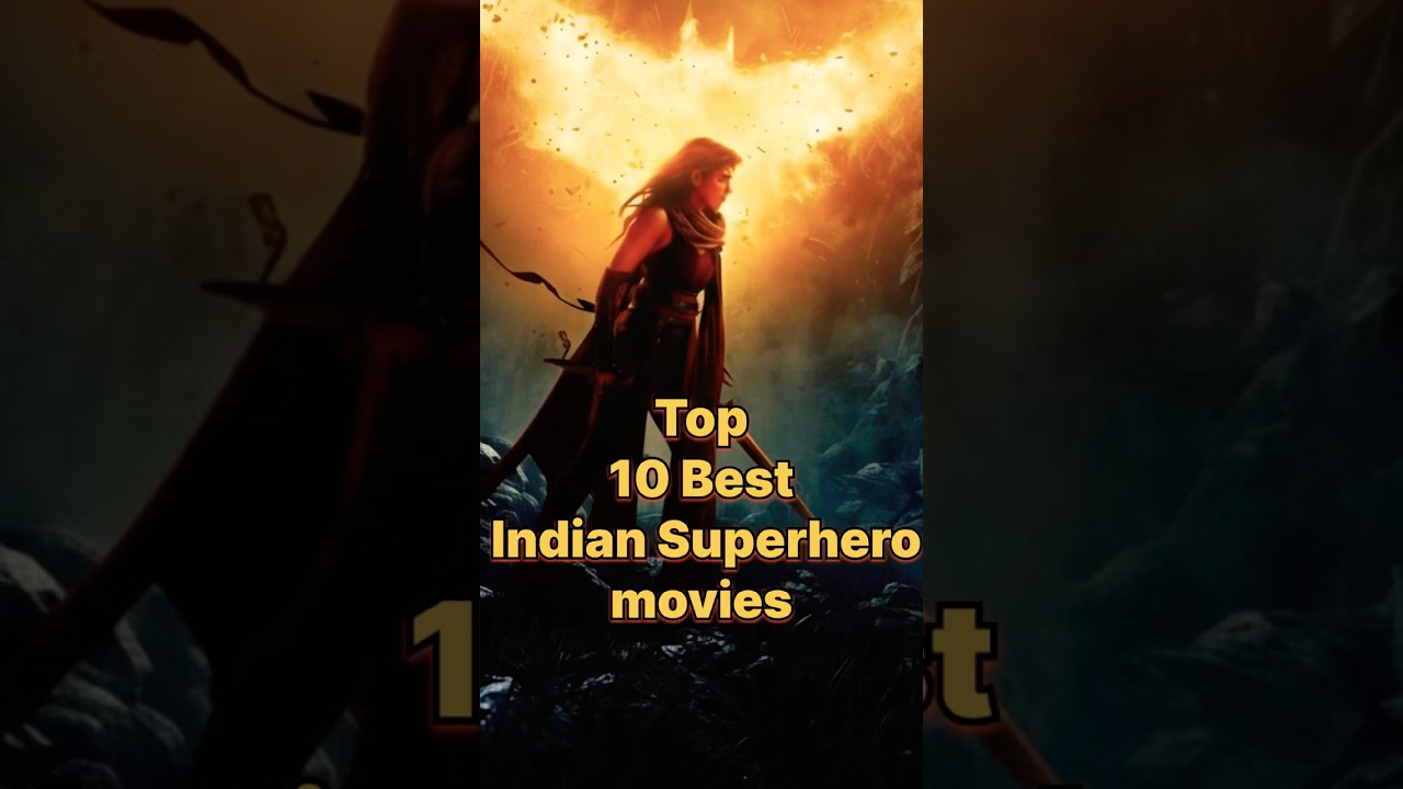 Top 10 Indian Superhero Movies You Must Watch ⚡️