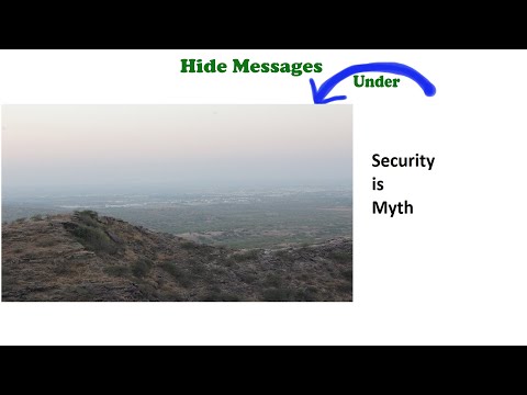 Steganography - Encrypting and Decrypting a message within image using MATLAB