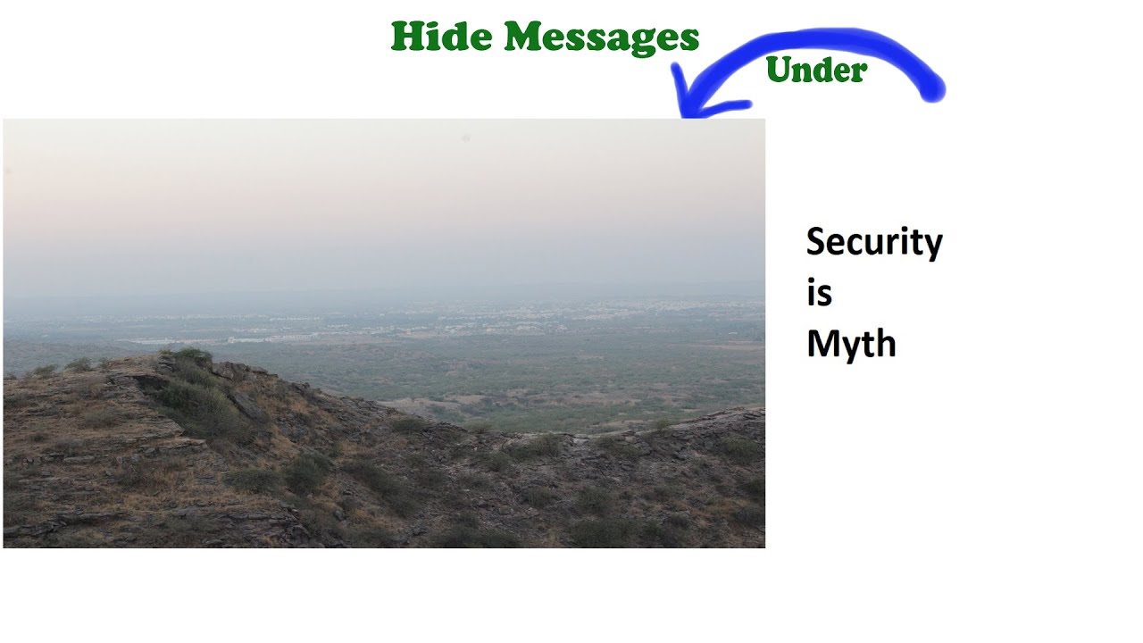 Steganographie - Verschlüsseln und Entschlüsseln einer Nachricht in einem Bild mit MATLAB