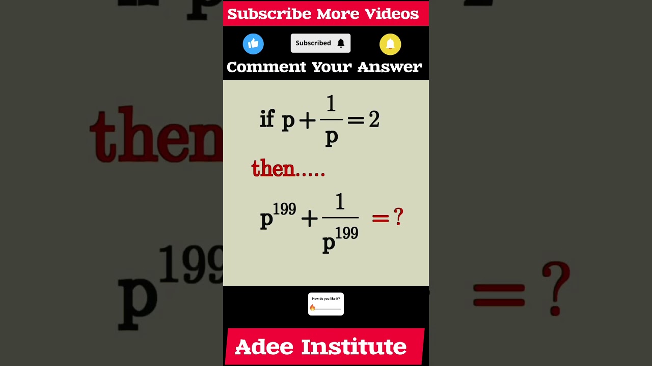 Algebra Tricks & Formulas for Competitive Exams 🧮