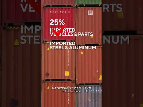 White House signals it will ease tariffs affecting the auto industry