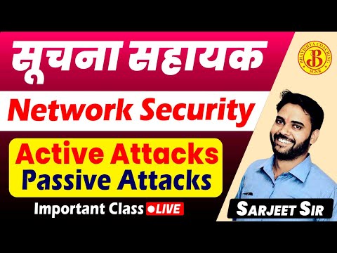 Networks Security | Attacks | Active Attacks | Passive Attacks | Cryptography | Steganography | IA