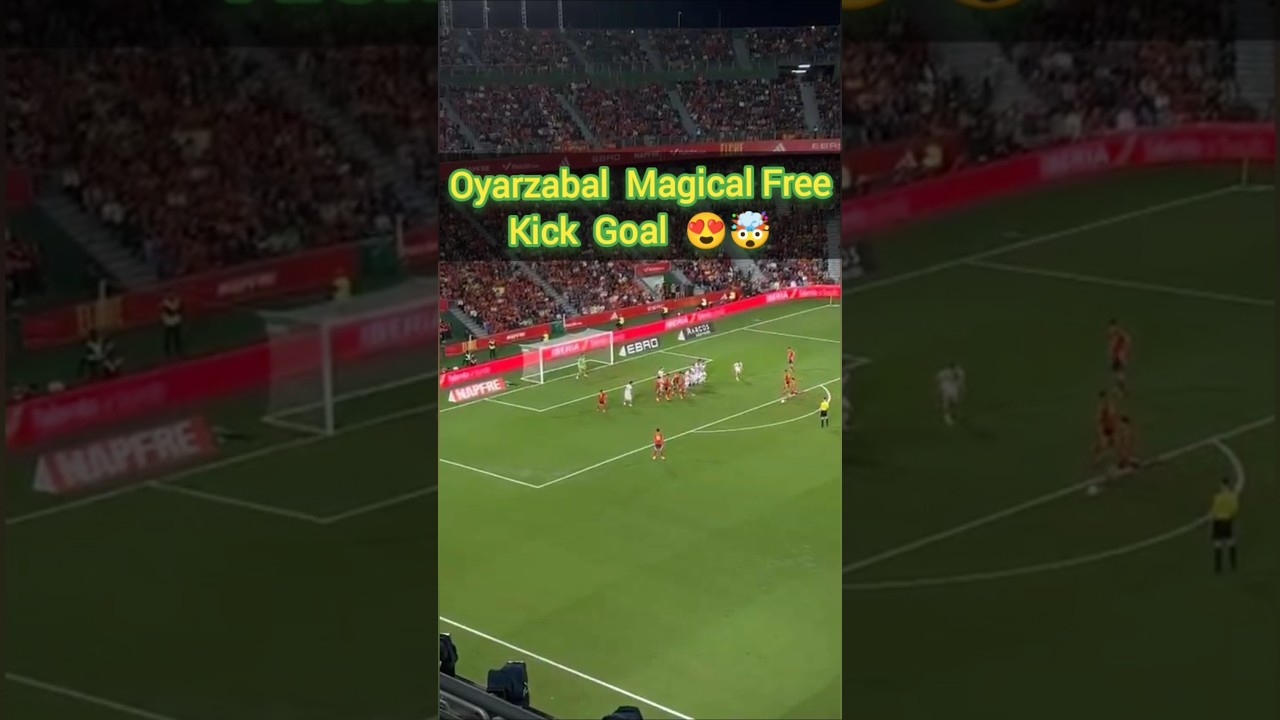 Oyarzabal's Stunning Free Kick vs Georgia 🇪🇸