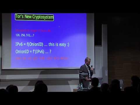 Bernhard Fischer: OnionCat und Tors neues Kryptosystem
