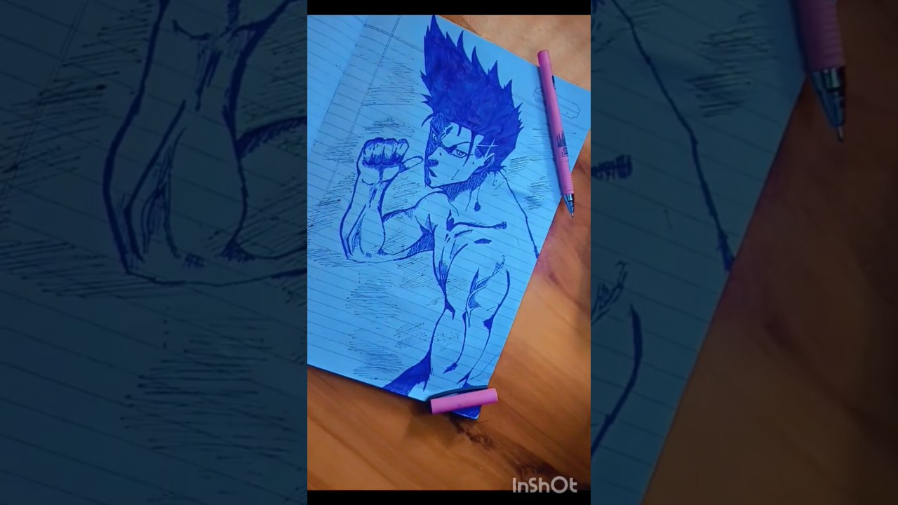 Baru-Blue Lock Quick Sketch #Shorts