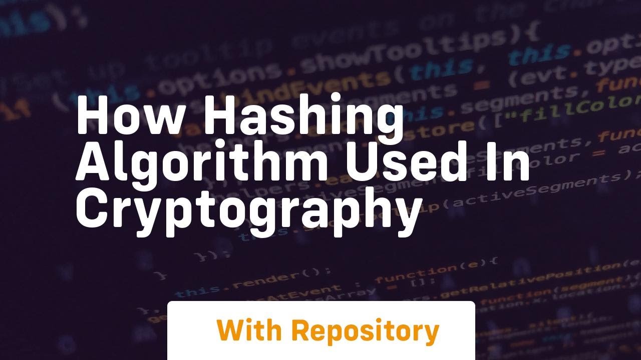 Understanding Hashing Algorithms in Cryptography 🔐
