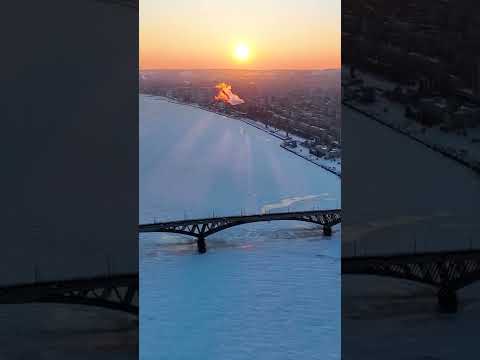 Space winter, Саратовская область (Saratov region)