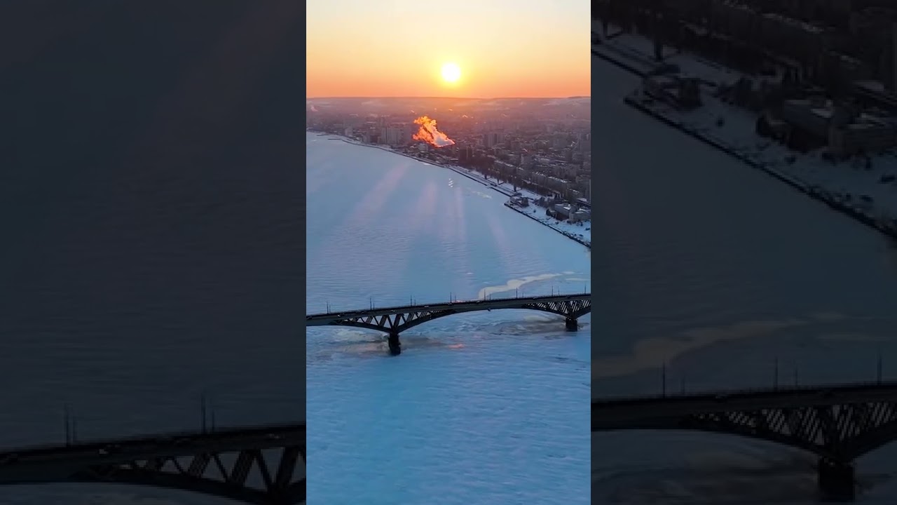 Space Winter in Saratov Region