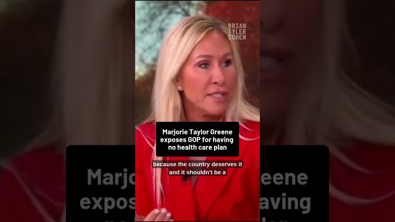 Marjorie Taylor Greene Calls Out GOP for Lack of Healthcare Plan 🩺