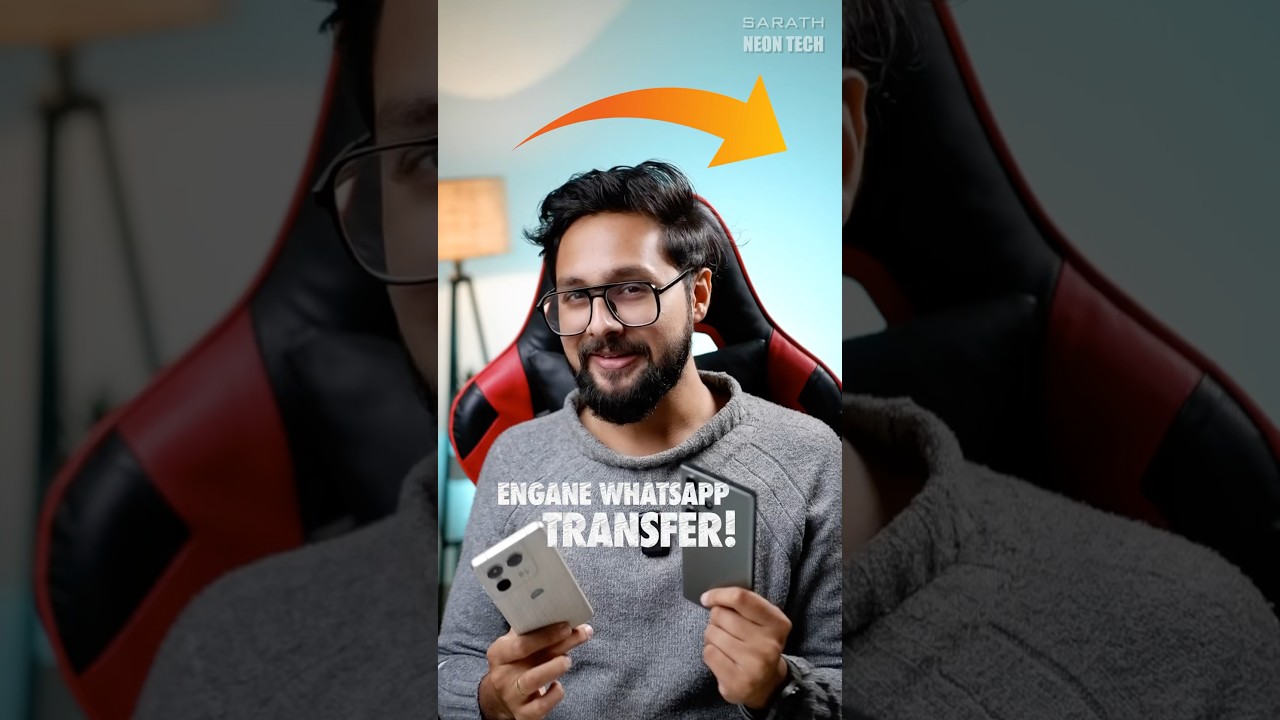 WhatsApp അക്കൗണ്ട് എളുപ്പത്തിൽ മറ്റൊരു ഫോൺലേക്ക് മാറ്റാം! #shorts