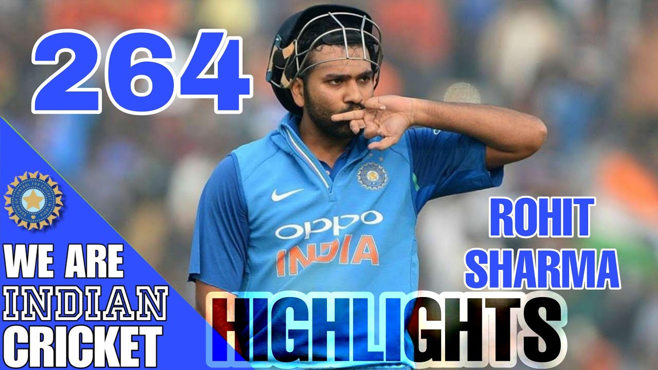 Rohit Sharma Shatters Records with 264 Runs in India vs Sri Lanka 🏏
