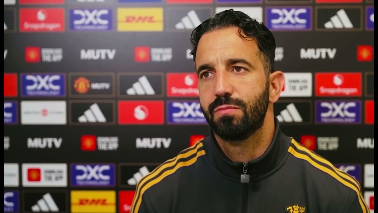 Ruben Amorim's Post-Match Reaction After Manchester United vs Fiorentina (1-1) ⚽