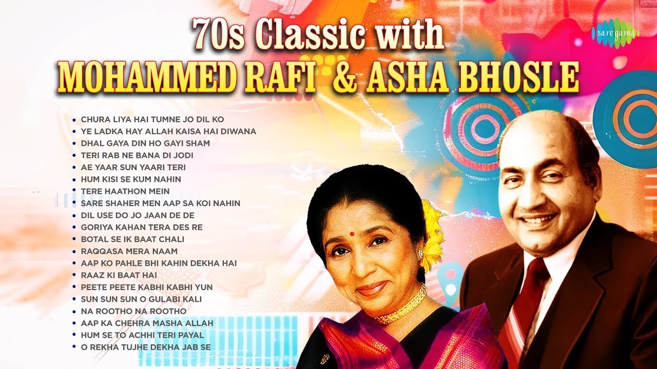 70s Classics with Rafi & Asha | Timeless Melodies 🎶