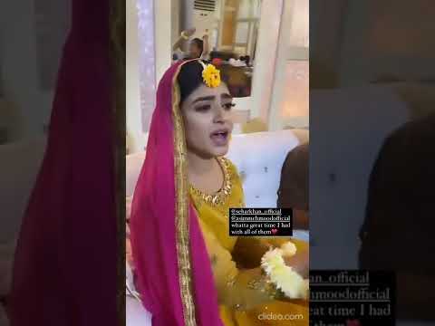 Sehar Khan & Asim Mehmood Singing a Song#shorts #rangmahal #fasiq #seharkhan