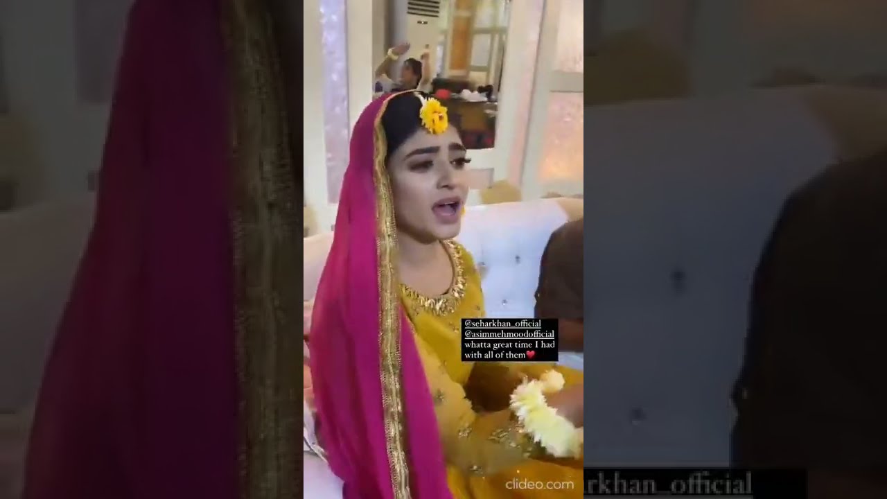 Sehar Khan & Asim Mehmood Perform a Song 🎶