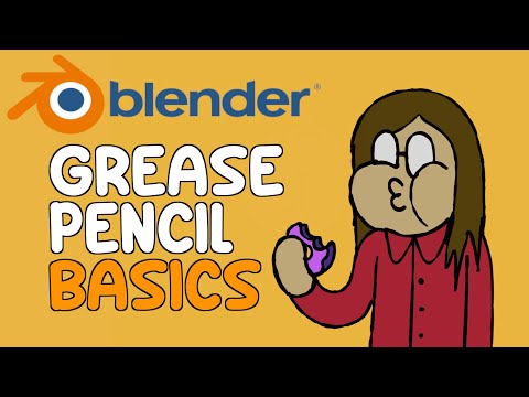 2D Blender Grease Pencil Basics: Start Animating In 10 Minutes