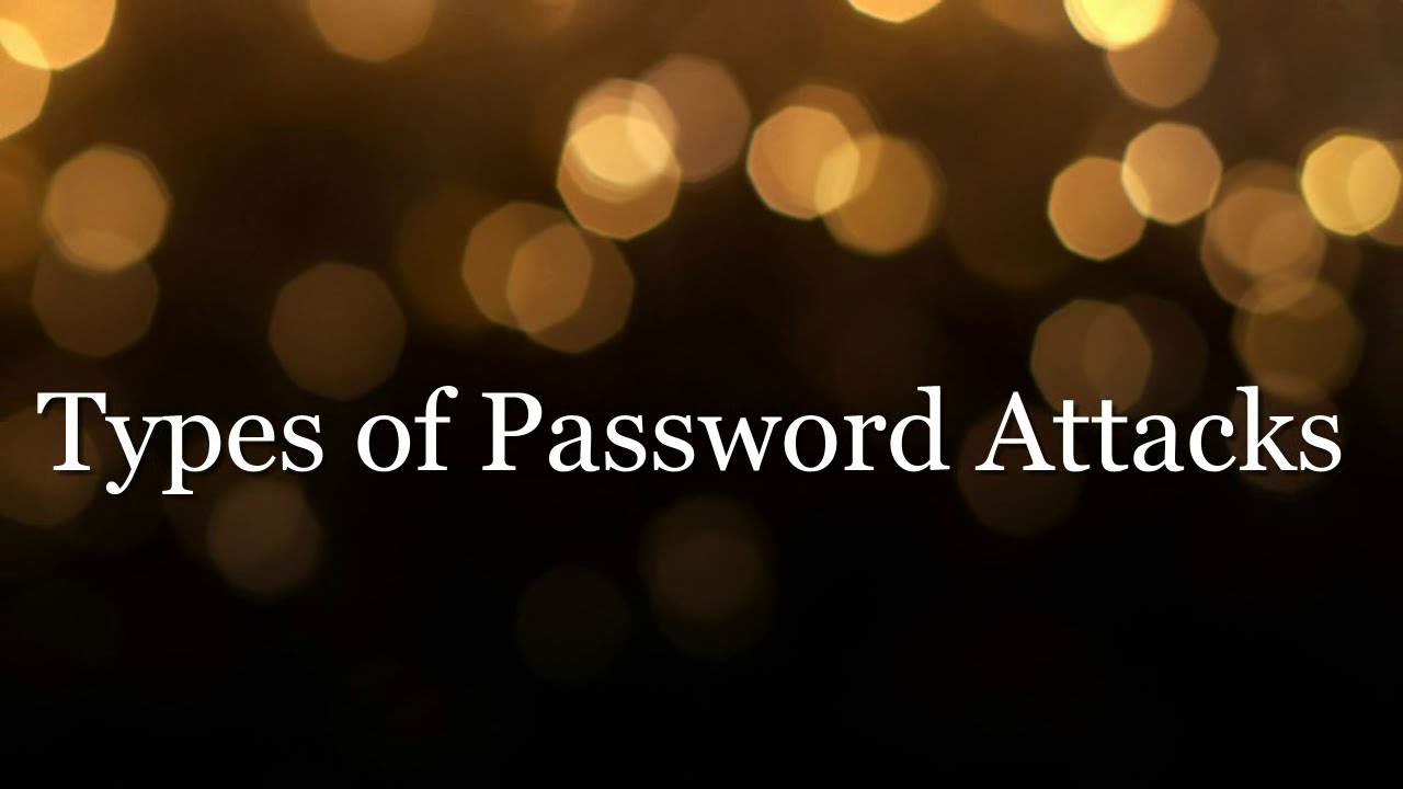 Ultimate Guide to Types of Password Attacks (CEH V9) 🔐