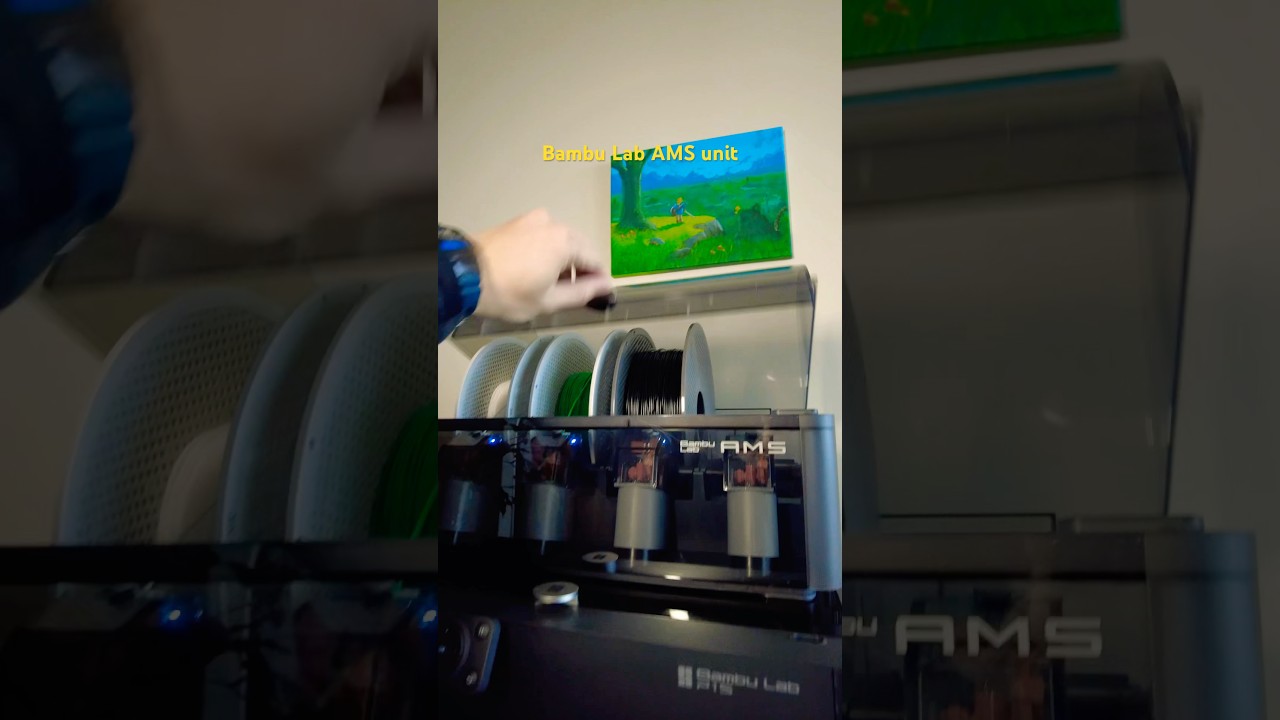 Easy Guide: Load Filament into Bambu Lab AMS with Simple Steps 🚀