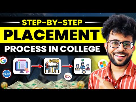 Step by Step Process of College Placement 2024 ✅ 🔥 | Job Kaise Lagti hai ?