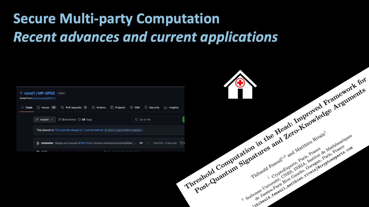 Secure Multi-party Computation. Recent Advances and Current Applications
