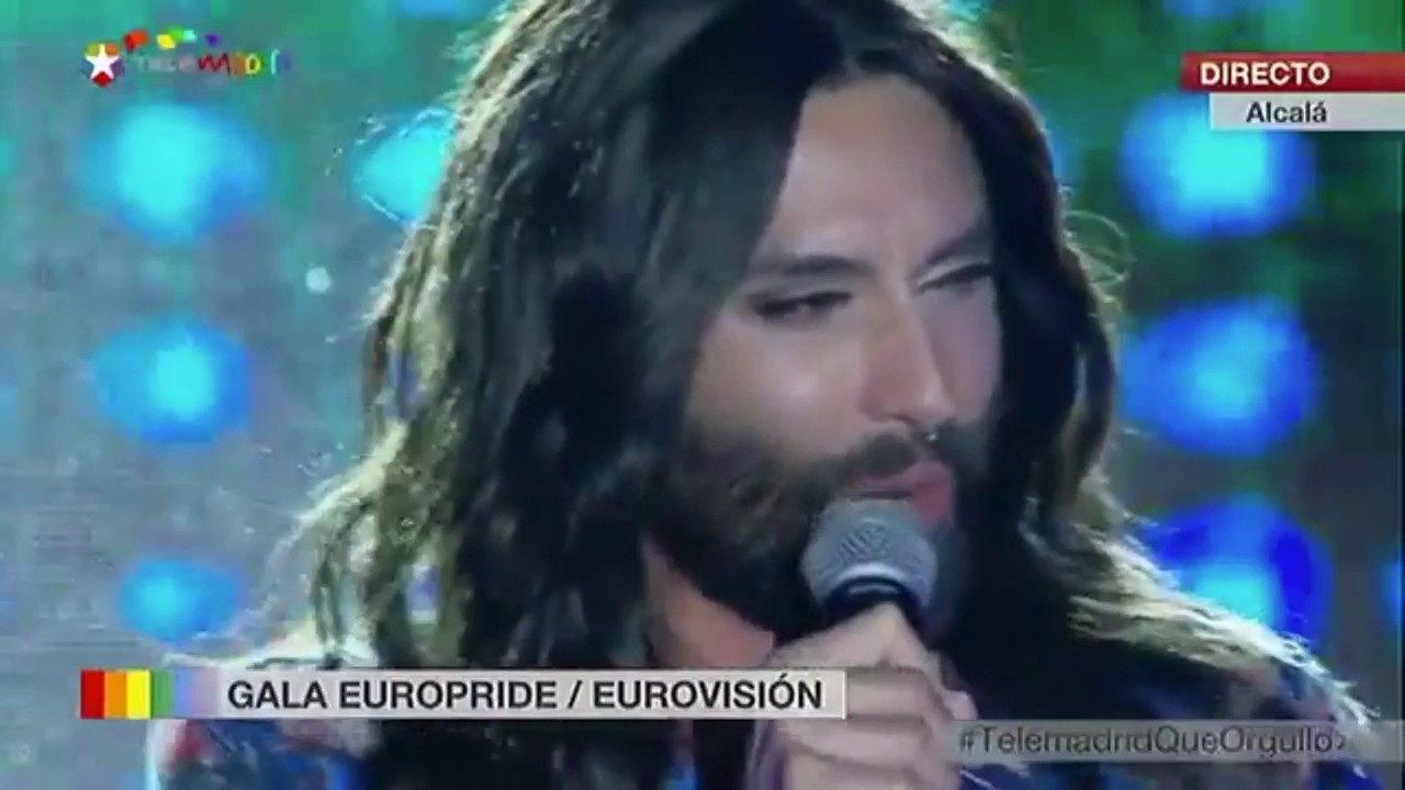 Conchita Wurst Performs 'Rise Like a Phoenix' at Madrid Pride 2017