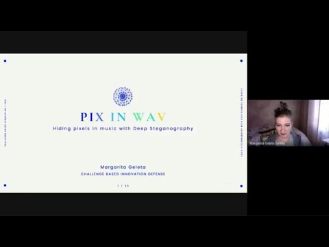 PixInWav: Hiding Pixels in music with Deep Steganography - Margarita Geleta - UPC Barcelona 2020