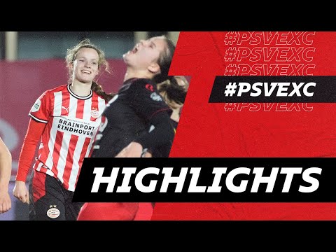 17-jarige SNELLENBERG scoort bij Eredivisie-debuut ๐ | HIGHLIGHTS PSV Vrouwen - Excelsior Vrouwen