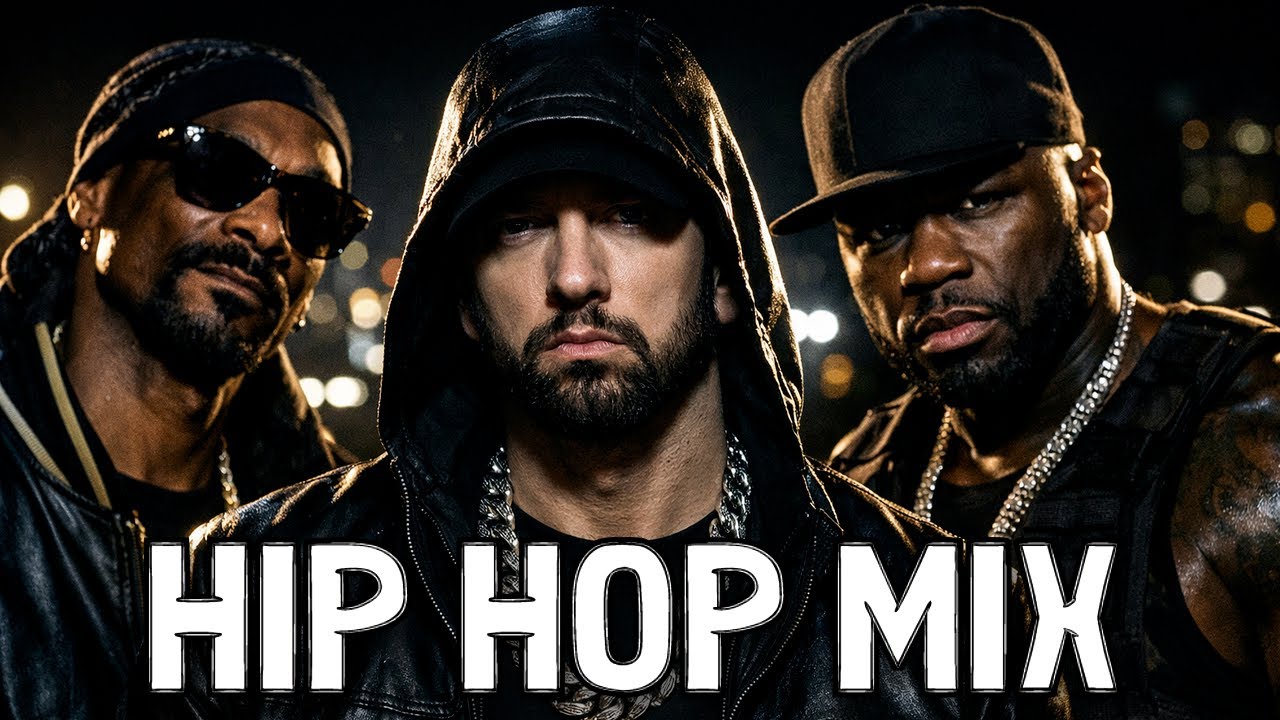 OLD SCHOOL HIP HOP MIX Eminem, 50 Cent, Snoop Dogg, Ice Cube, 2Pac, Dr Dre, DMX, Xzibit, Method Man