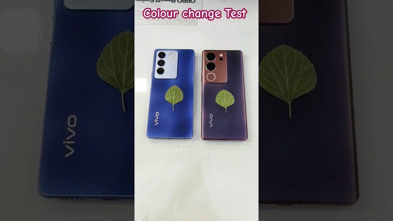 Vivo V27 & V29 Color Change Test 📸🔥