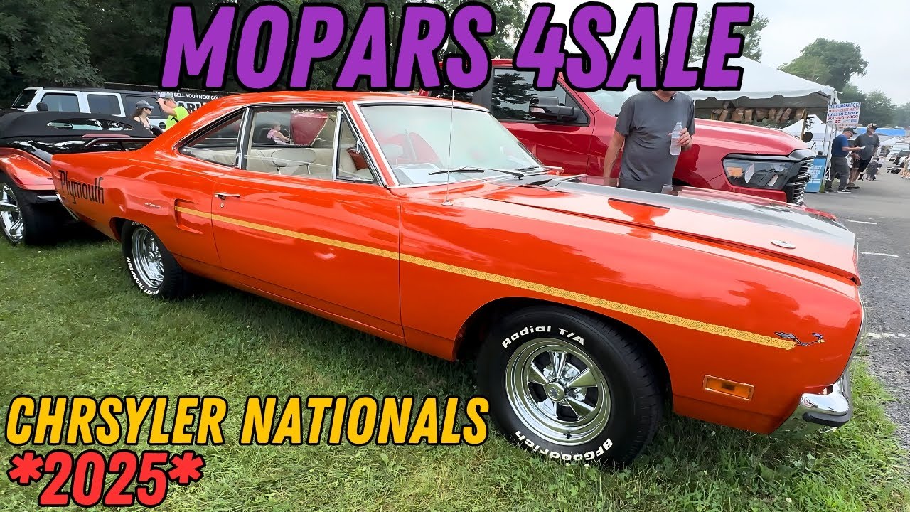 Mopar Cars for Sale at 2025 Chrysler Nationals 🚗