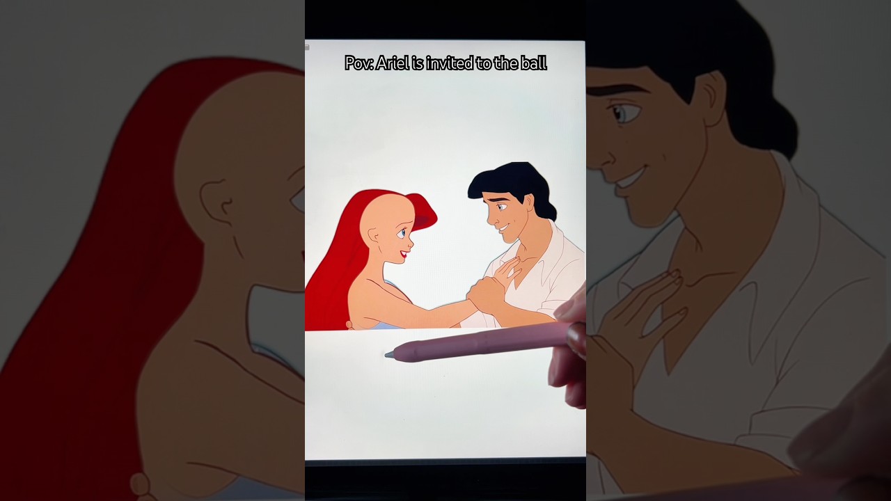 Ariel Glow up π§ββοΈ#transformation #disney #ariel #disneyprincess #princess