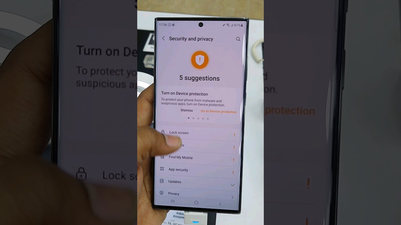 Samsung Galaxy S23 Ultra Security, Privacy, and Display Settings Guide