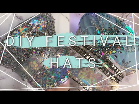 Making Festival Hats With My Sister! | DIY Captains Hats