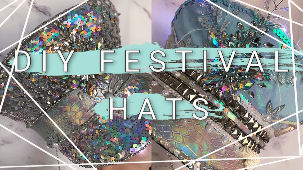Making Festival Hats With My Sister | DIY Captain Hats