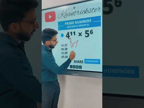 Number of Prime factors✍️ #shorts #rrbgroupd