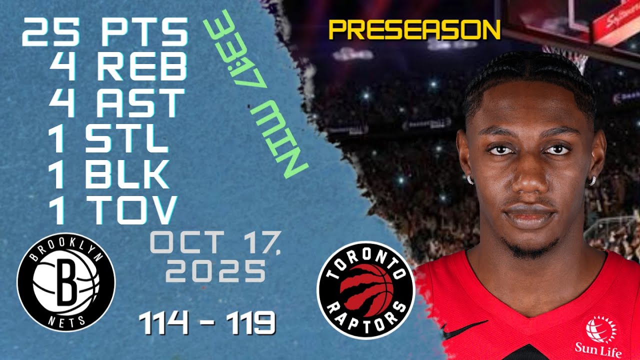 RJ Barrett's Best Highlights & Lowlights vs Nets | 17 Points in NBA Preseason π