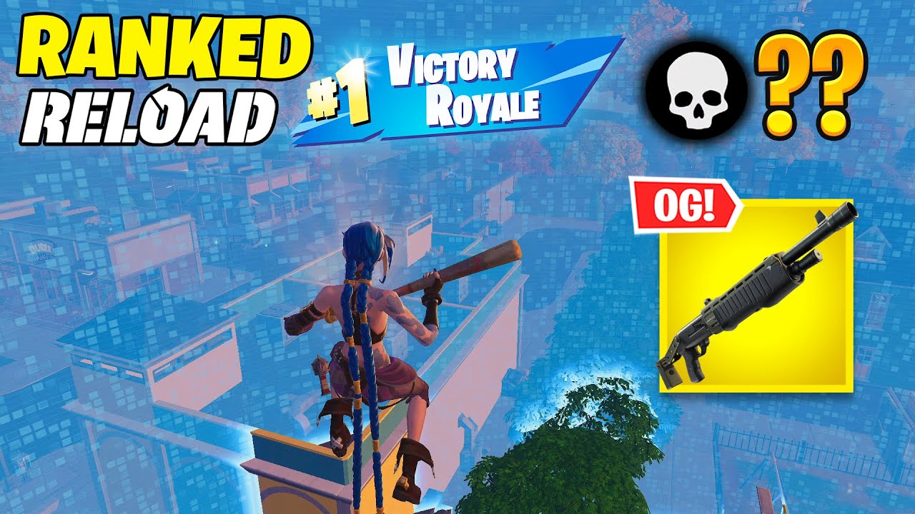 High Elimination Solo RANKED Win Gameplay (Fortnite Reload)