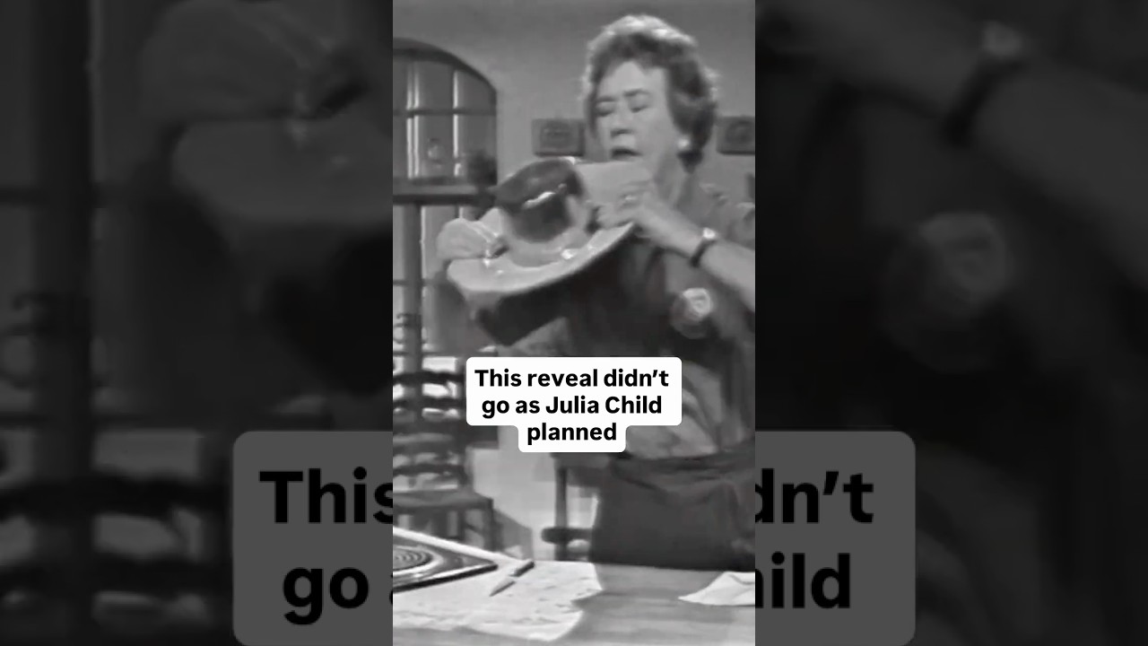 Fixing a Collapsed Dessert with Julia Child ๐