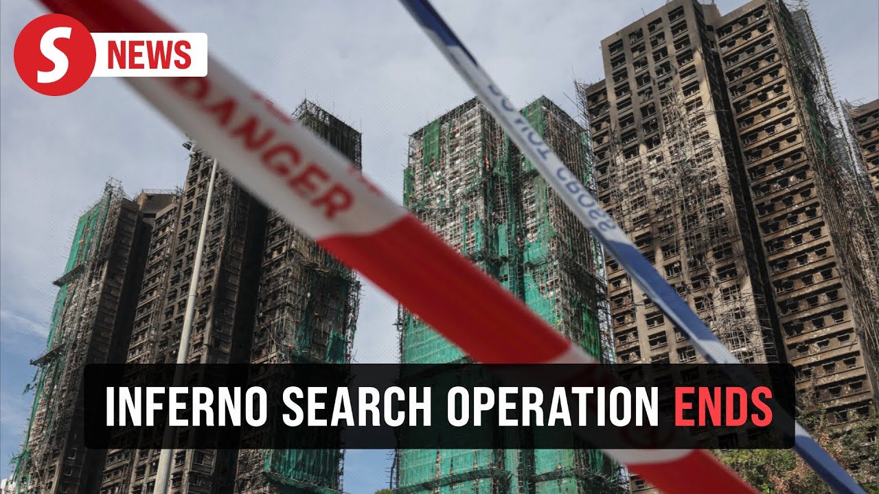 Hong Kong Ends Rescue After Tower Fire Kills 128 🔥