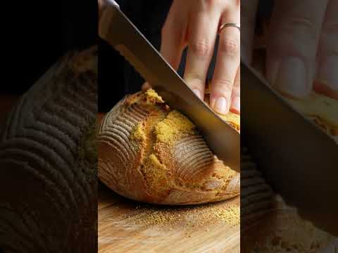ASMR bread slice cutting#Satisfying Cuts#ArtisticVideo #CinematicASMR#viral#MacroShot #ASMRShorts