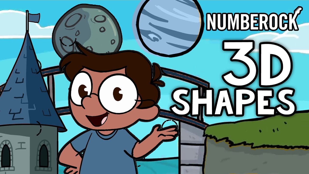 3D Shapes Song for Kids 🎶 Spheres, Cubes & More