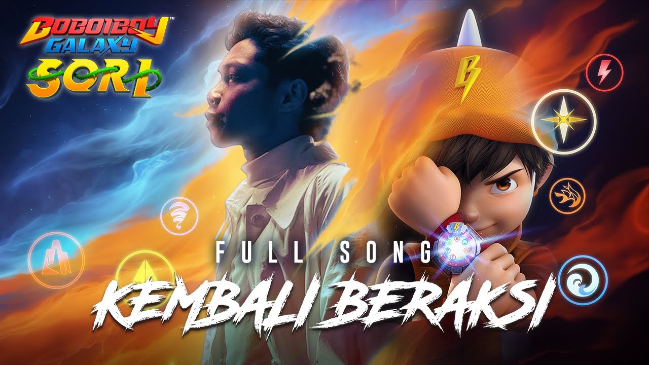 BoBoiBoy Galaxy SORI Full Song | Kembali Beraksi dengan Firdaus Rahmat 🎶