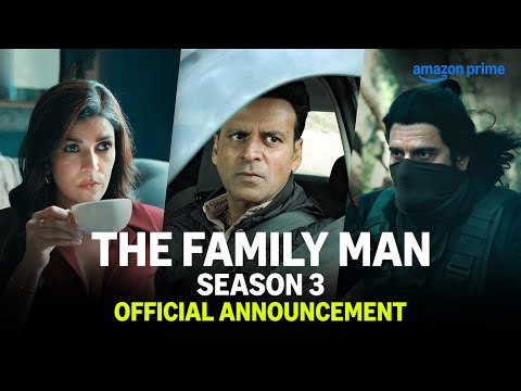 The Family Man S3 | Official Announcement | Raj & DK | Manoj Bajpayee, Jaideep Ahlawat