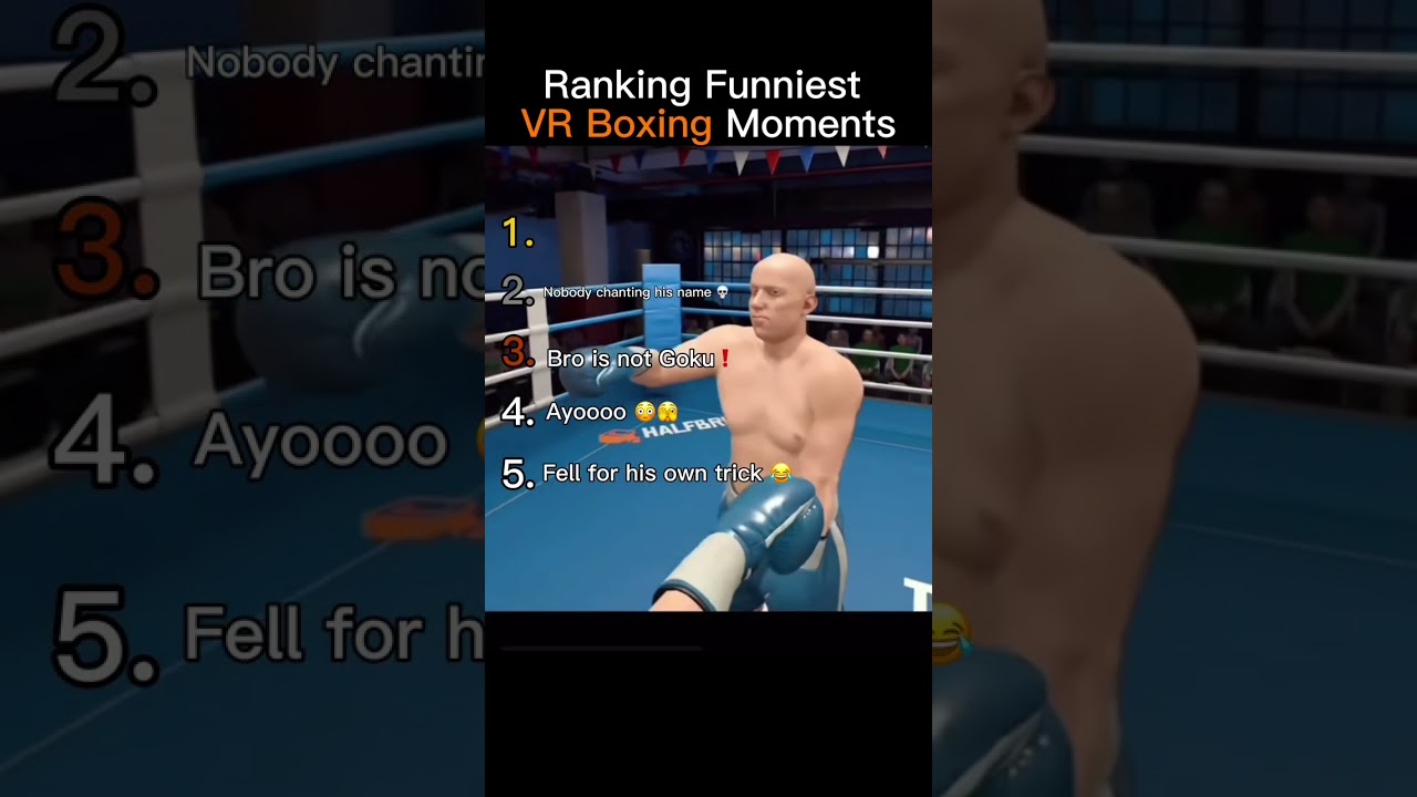 Top 10 Hilarious VR Boxing Moments You Can't Miss π